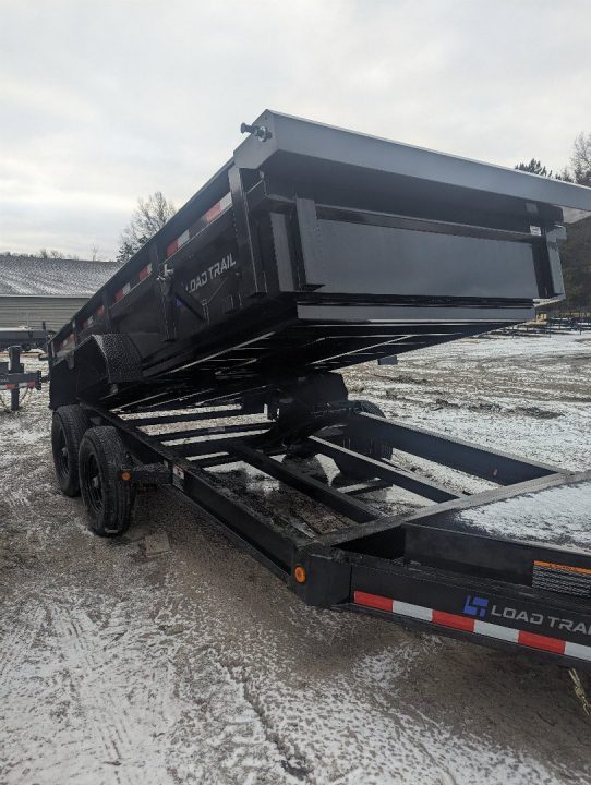 New 2026 LOAD TRAIL 83X16 14k DUMP TRAILER LO PRO 2FT WALL Dump Trailer