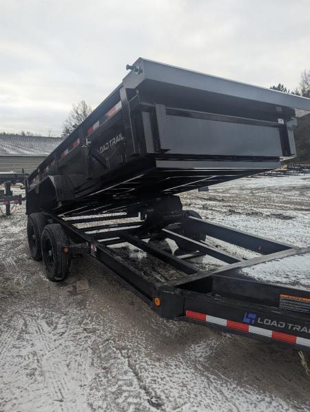 New 2026 LOAD TRAIL 83X16 14k DUMP TRAILER LO PRO 2FT WALL Dump Trailer