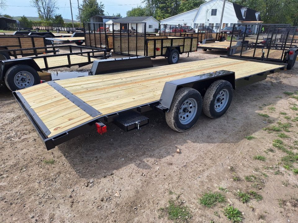 New 2026 AMO 82x20 7K 2BRK Car Hauler
