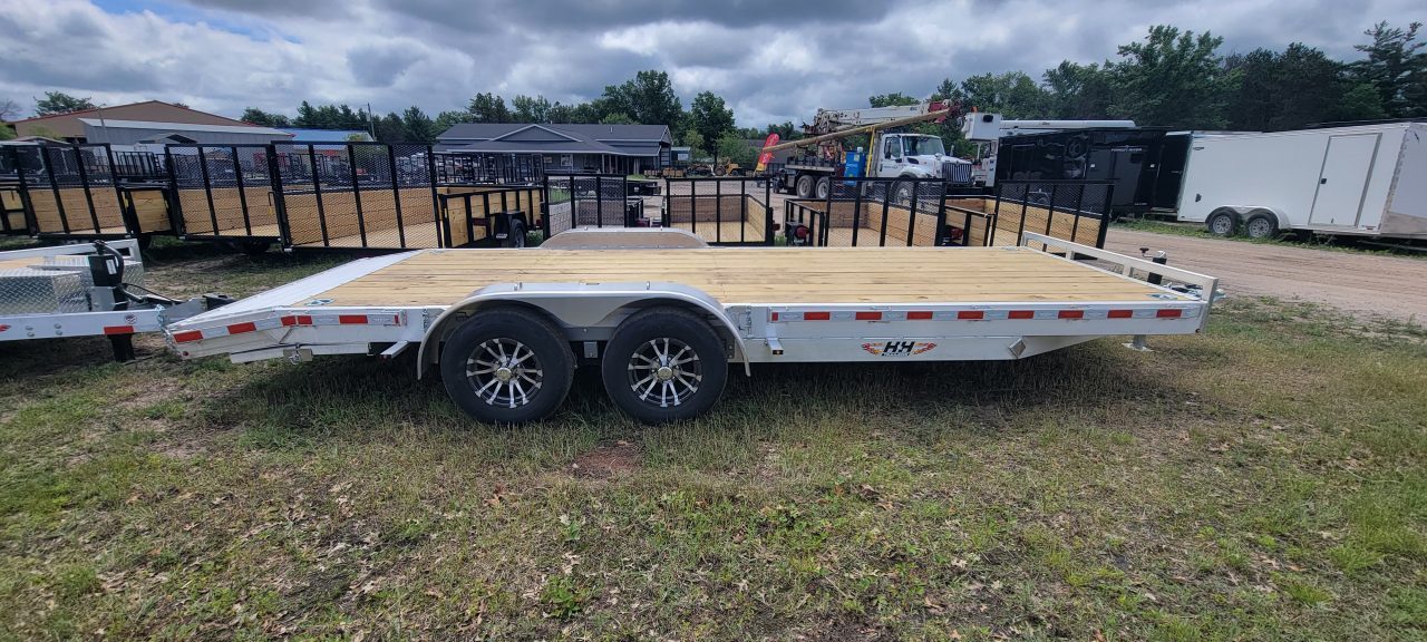 New 2026 H&H Trailers 82X20 ALUMINUM 10K Car Hauler