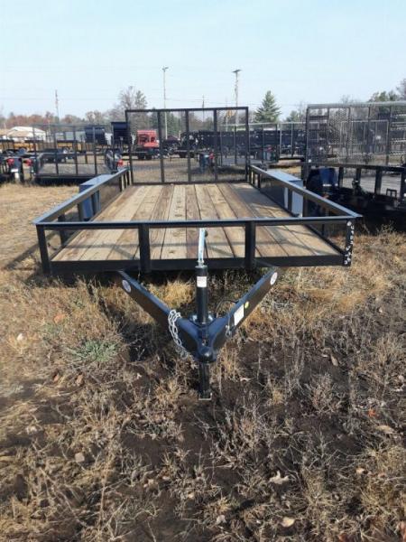New 2027 AMO 6x16 7k 2 Brake Utility Trailer