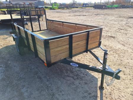 New 2026 AMO 5x10 Light Duty 2K Woodside Utility Trailer