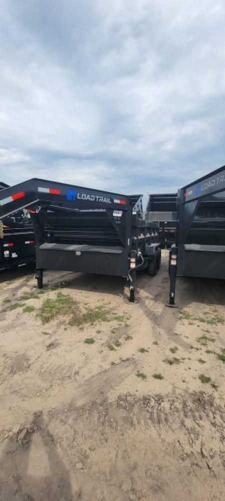 New 2026 Load Trail 83X14 14K 3FT WALL GOOSENECK Dump Trailer
