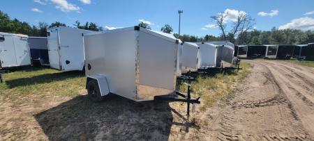 New 2027 Stealth Trailers 5X8 SILVER NEW STYLE Cargo / Enclosed Trailer