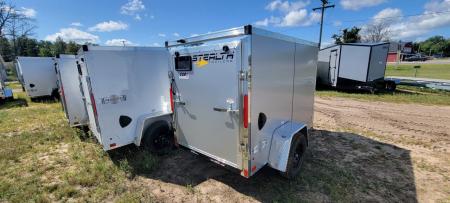 New 2027 Stealth Trailers 5X8 SILVER NEW STYLE Cargo / Enclosed Trailer