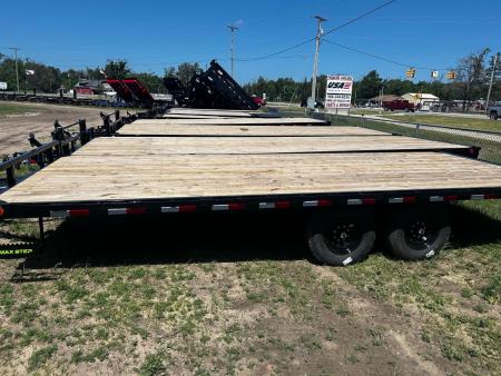 New 2025 Load Trail 102X20 14K W/SLIDE IN RAMPS Deckover Trailer