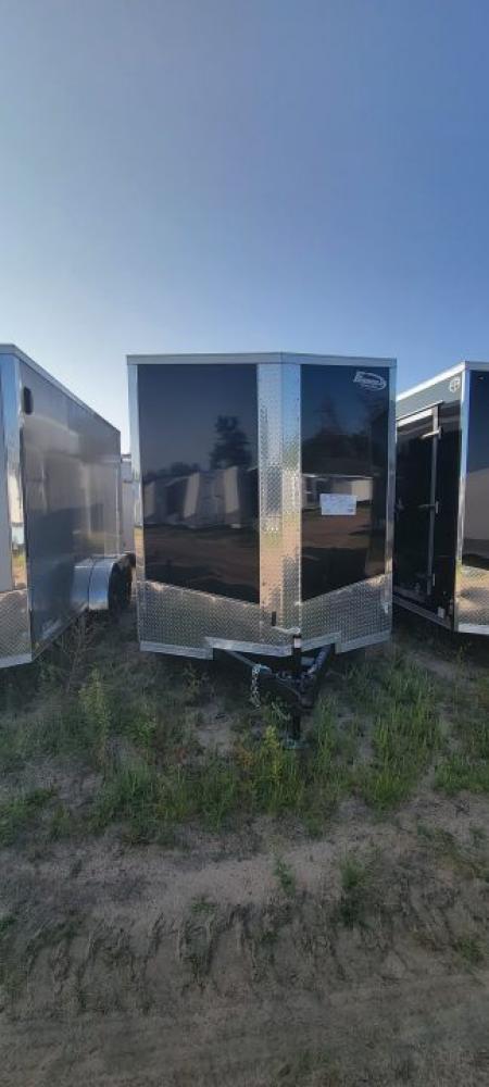 New 2027 Formula Trailers 7x14 BLACK W/Ramp Cargo / Enclosed Trailer