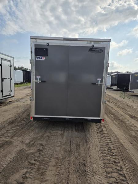 New 2027 Formula Trailers 7x16 CHARCOALW/Ramp Cargo / Enclosed Trailer