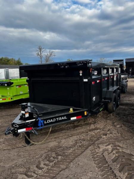 New 2026 Load Trail 83X14 14K 7 GAUGE FLOOR W/ 4FT WALL Dump Trailer