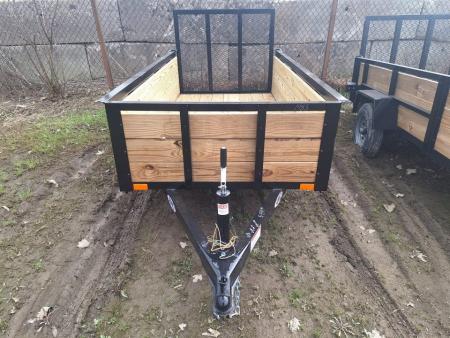New 2026 AMO 4x8 Light Duty 2K High Side Utility Trailer
