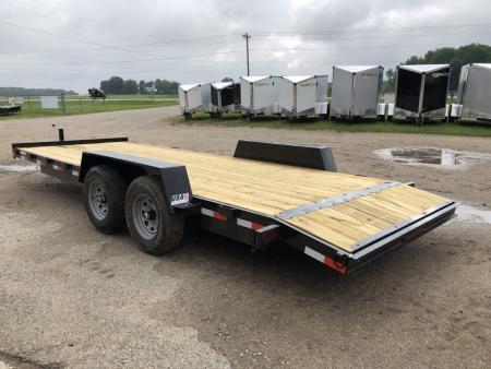 New 2027 AMO 18' 10k W/ SLIDE OUT RAMPS Equipment Trailer