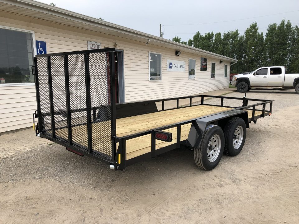 New 2027 AMO 82X16 2 BRAKE Landscape Trailer
