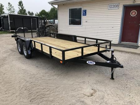 New 2027 AMO 82X16 2 BRAKE Landscape Trailer