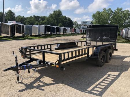 New 2026 Load Trail 83X16 W/ ATV SIDES Landscape Trailer