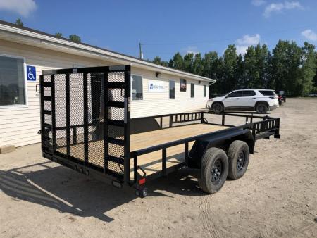 New 2026 Load Trail 83X16 W/ ATV SIDES Landscape Trailer