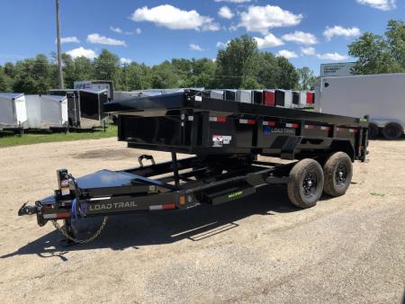 New 2026 Load Trail 83x14 14k w/ 7Ga Floor Dump Trailer