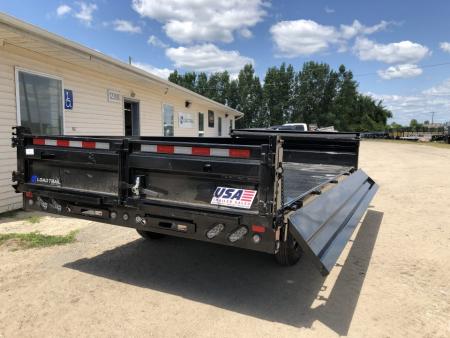 New 2026 Load Trail 96X16 14K W/ FOLD DOWN SIDES Dump Trailer