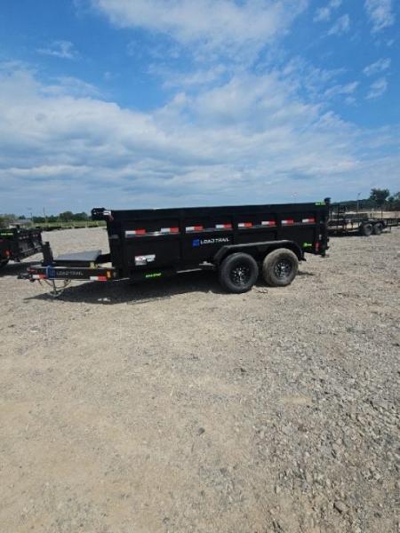New 2026 Load Trail 7x14 Dump Trailer (Contractors) W/ 7GAGE FLOOR, HYD. JACK, 36"WALL
