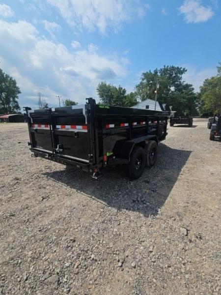 New 2026 Load Trail 7x14 Dump Trailer (Contractors) W/ 7GAGE FLOOR, HYD. JACK, 36"WALL