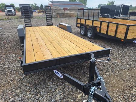 New 2027 AMO 82x20 10K Equipment Trailer W/Led Lights