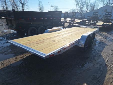 New 2026 H&H Trailers 82x20 Aluminum Speed Loader Tilt Trailer