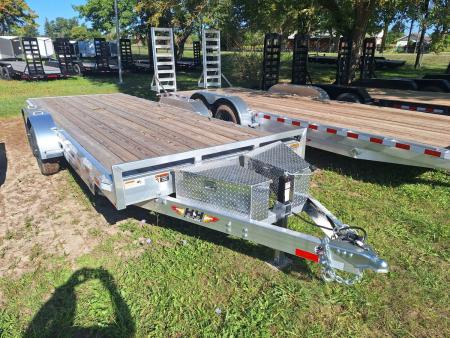 New 2026 H&H Trailers 82x20 Aluminum Speed Loaded Tilt Trailer