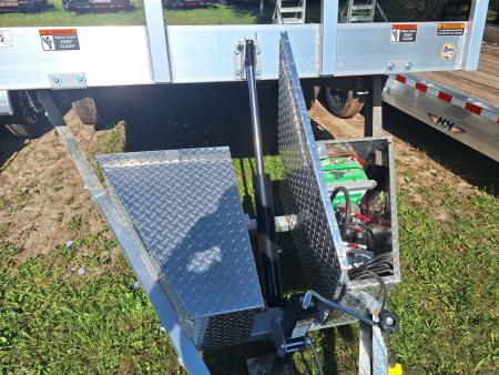 New 2026 H&H Trailers 82x20 Aluminum Speed Loaded Tilt Trailer