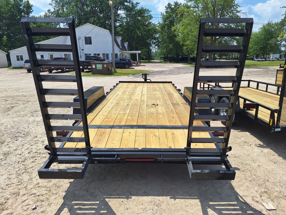 New 2026 AMO 82x18 14K Equipment Trailer