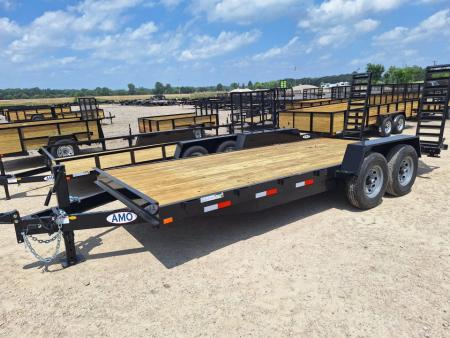 New 2026 AMO 82x18 14K Equipment Trailer