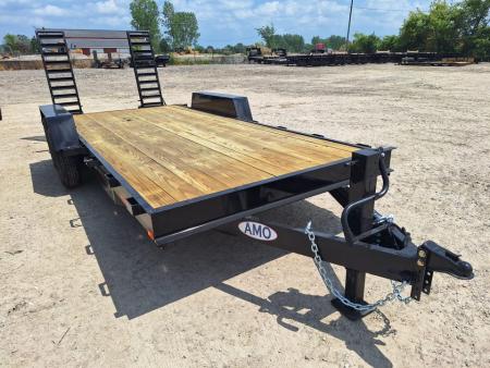 New 2026 AMO 82x18 14K Equipment Trailer
