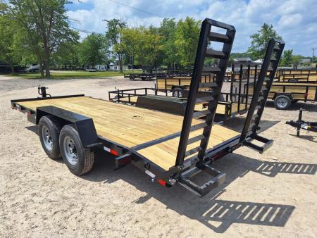 New 2026 AMO 82x18 14K Equipment Trailer