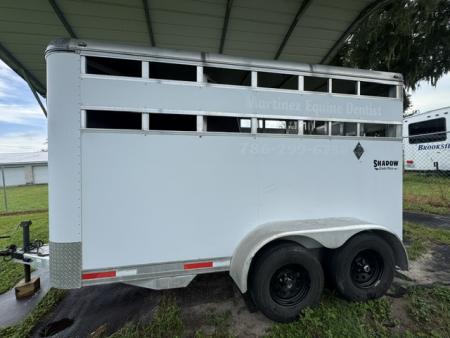 Used 2014 Shadow Stablemate 2H BP Trailer Horse Trailer