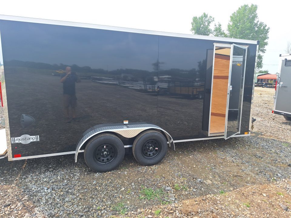 New 2027 Stealth Trailers 7x16 Cargo / Enclosed Trailer W/ Ramp Door