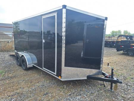 New 2027 Stealth Trailers 7x16 Cargo / Enclosed Trailer W/ Ramp Door