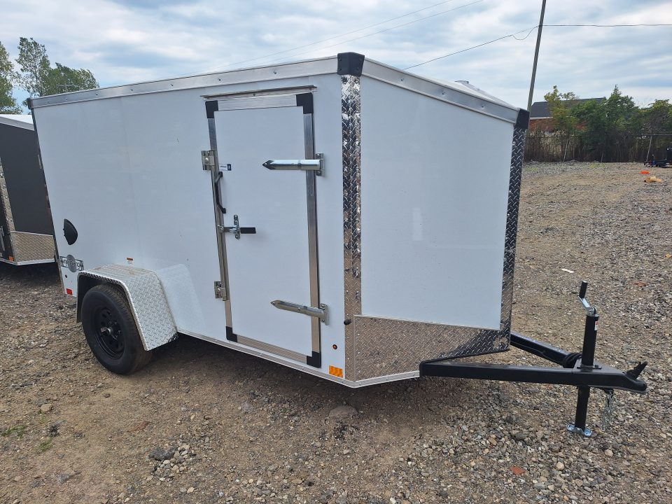 New 2027 Stealth Trailers 5x10 Cargo / Enclosed Trailer W/ Side Door & Ramp Door