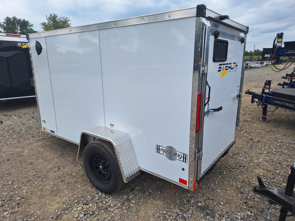 New 2027 Stealth Trailers 5x10 Cargo / Enclosed Trailer W/ Side Door & Ramp Door
