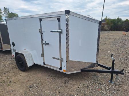 New 2027 Stealth Trailers 5x10 Cargo / Enclosed Trailer W/ Side Door & Ramp Door