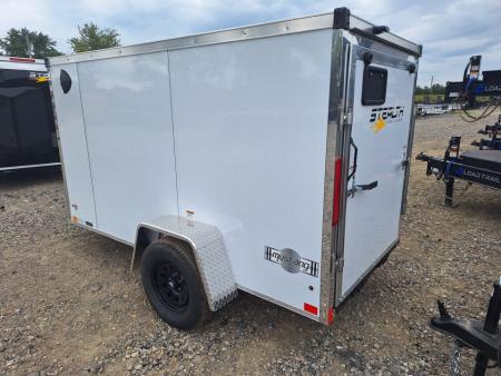 New 2027 Stealth Trailers 5x10 Cargo / Enclosed Trailer W/ Side Door & Ramp Door