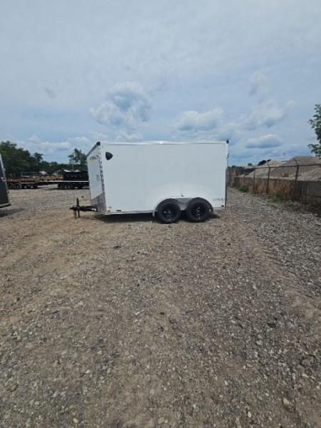 New 6x12 Tandem Axle Cargo / Enclosed Trailer W/ Ramp Door