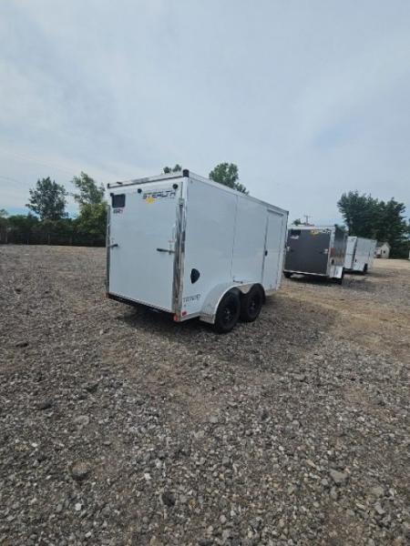 New 6x12 Tandem Axle Cargo / Enclosed Trailer W/ Ramp Door