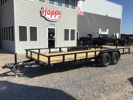 New 2027 PJ 83 x20' Tandem Axle Utility Trailer - UL