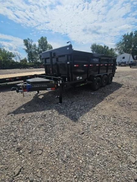 New 🔥 16' Load Trail Dump Trailer – 48  Sides – Telescopic Cylinder 21K 🔥
