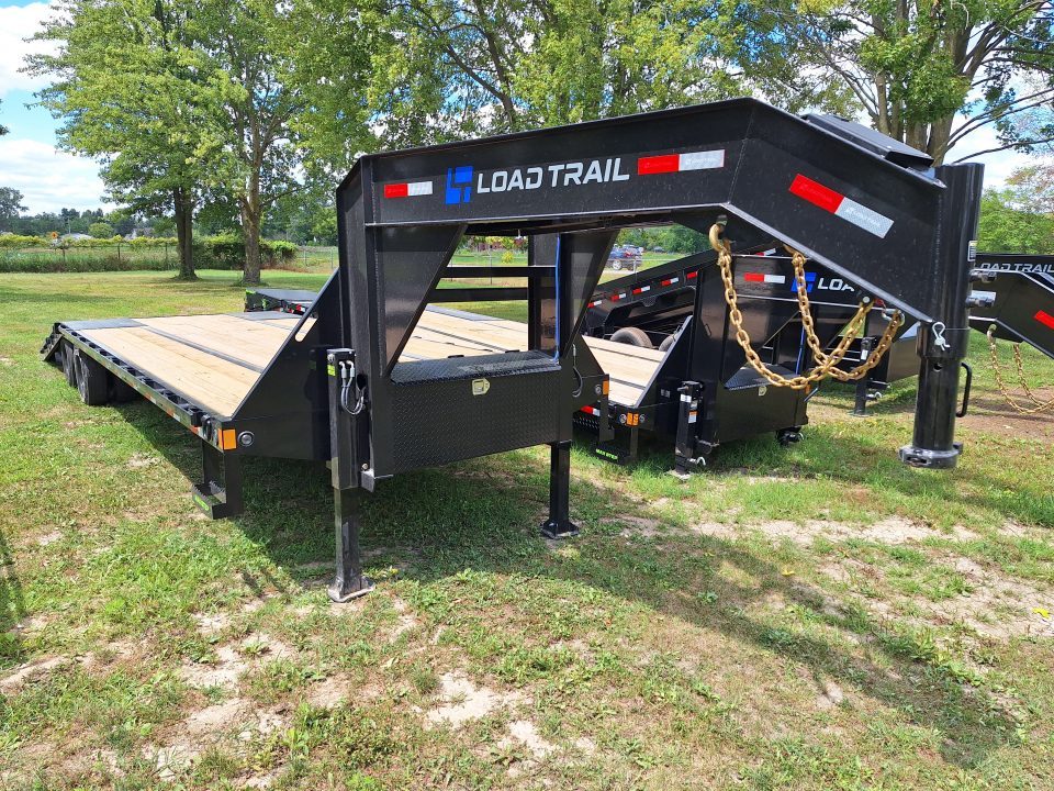 New 2027 Load Trail 102x34' Gooseneck Trailer W/ Hyd Dove Tail