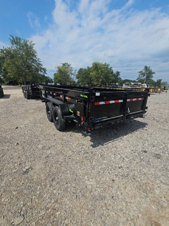 New Load Trail 7x16 Dump Trailer (Contractors) W/ 7GAGE FLOOR AND HYD. JACK