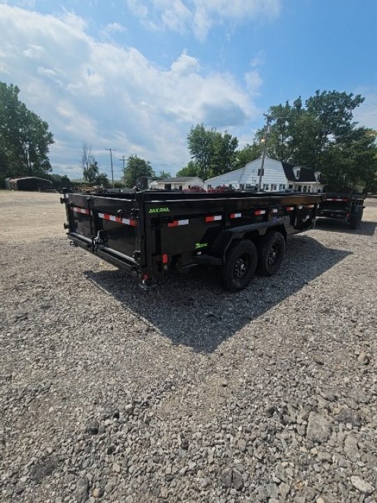 New Load Trail 7x16 Dump Trailer (Contractors) W/ 7GAGE FLOOR AND HYD. JACK