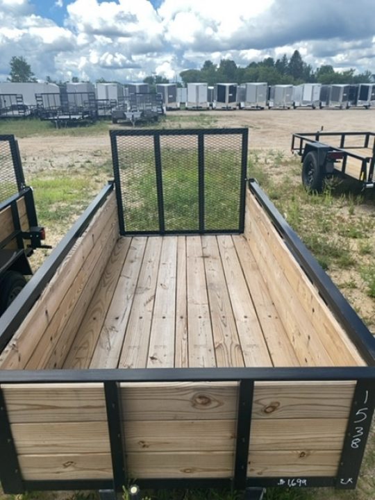 New 2026 AMO 4x8 Landscape Trailer woodside