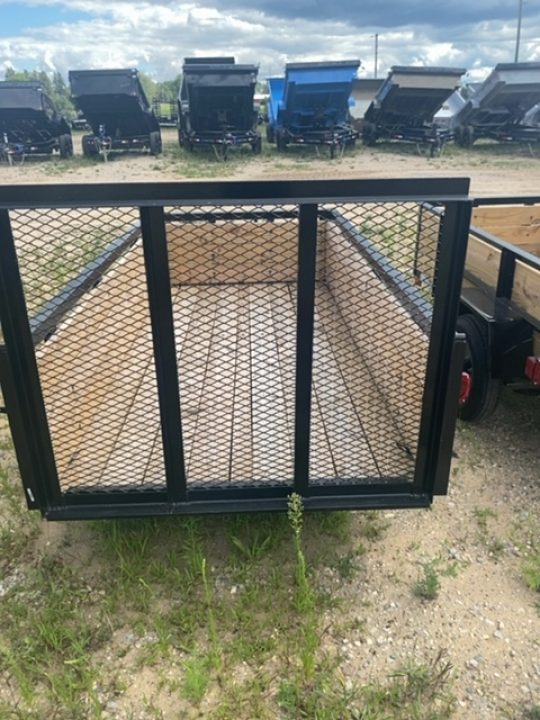 New 2026 AMO 4x8 Landscape Trailer woodside