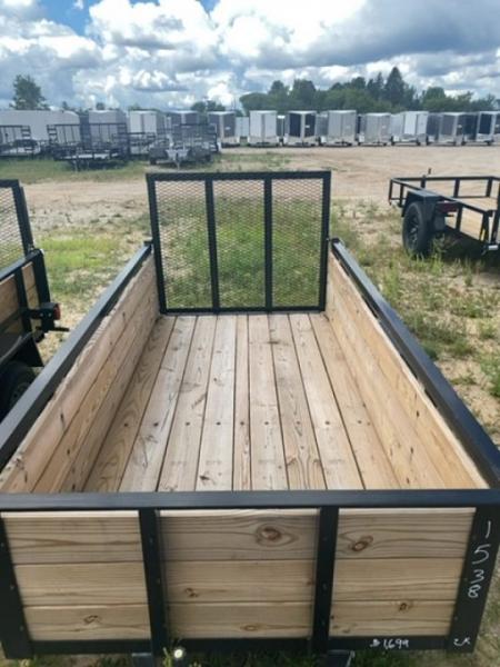 New 2026 AMO 4x8 Landscape Trailer woodside