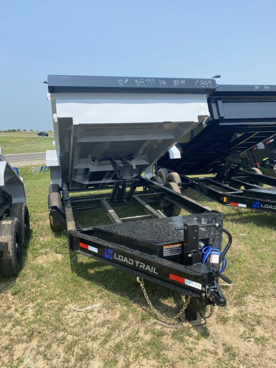 New 2026 Load Trail 83X14 18" WALL 14K Dump Trailer BOMBER GRAY