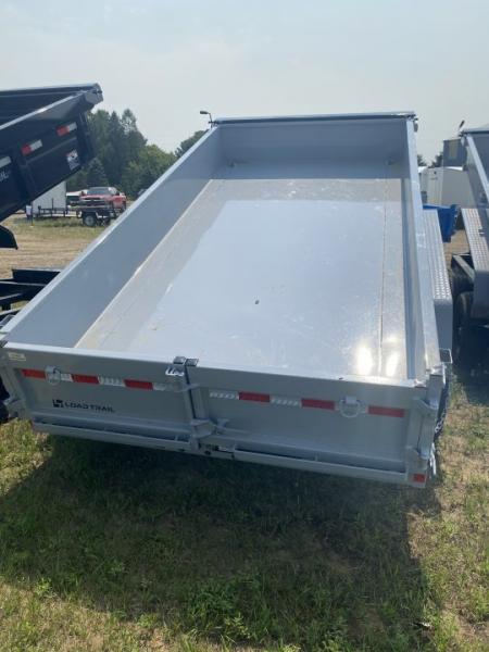 New 2026 Load Trail 83X14 18" WALL 14K Dump Trailer BOMBER GRAY